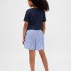 Pyjama-Boxershorts aus recyceltem Flanell für Kinder