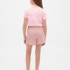 Pyjama-Boxershorts aus recyceltem Flanell für Kinder