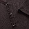 Pyjama-Cardigan mit Mini-Ripp