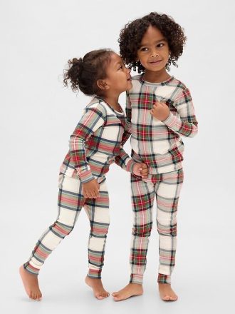 Pyjama-Set aus gebürsteter Bio-Baumwolle für Babys und Kleinkinder