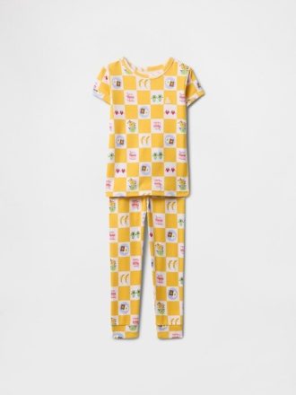 Pyjama-Set aus gebürsteter Bio-Baumwolle für Babys und Kleinkinder