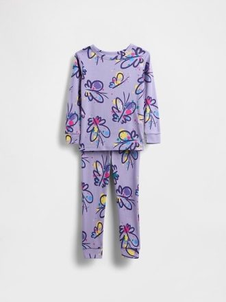 Pyjama-Set aus gebürsteter Bio-Baumwolle für Babys und Kleinkinder