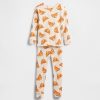Pyjama-Set aus gebürsteter Bio-Baumwolle für Babys und Kleinkinder Pyjama-Set aus gebürsteter Bio-Baumwolle für Babys und Kleinkinder