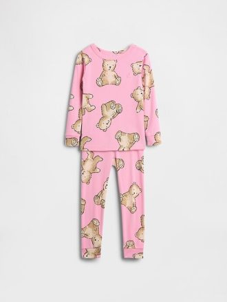 Pyjama-Set aus gebürsteter Bio-Baumwolle für Babys und Kleinkinder
