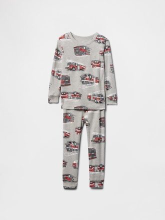 Pyjama-Set aus gebürsteter Bio-Baumwolle für Babys und Kleinkinder