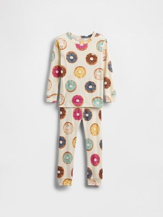Pyjama-Set aus gebürsteter Bio-Baumwolle für Babys und Kleinkinder