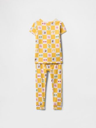 Pyjama-Set aus gebürsteter Bio-Baumwolle für Babys und Kleinkinder