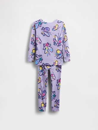 Pyjama-Set aus gebürsteter Bio-Baumwolle für Babys und Kleinkinder