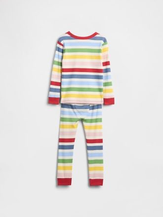 Pyjama-Set aus gebürsteter Bio-Baumwolle für Babys und Kleinkinder