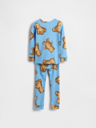 Pyjama-Set aus gebürsteter Bio-Baumwolle für Babys und Kleinkinder