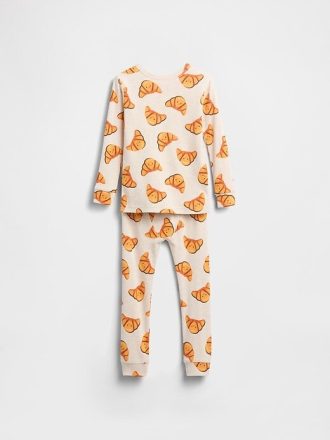Pyjama-Set aus gebürsteter Bio-Baumwolle für Babys und Kleinkinder