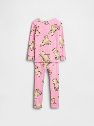 Pyjama-Set aus gebürsteter Bio-Baumwolle für Babys und Kleinkinder