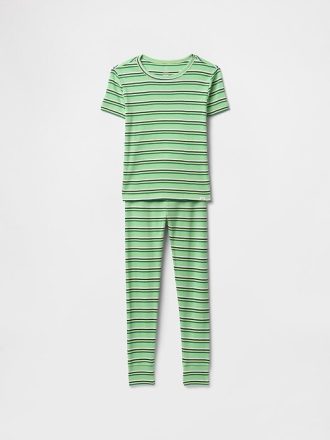 Pyjama-Set aus gebürsteter Bio-Baumwolle für Kinder
