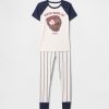 Pyjama-Set aus gebürsteter Bio-Baumwolle für Kinder