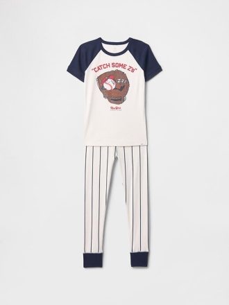 Pyjama-Set aus gebürsteter Bio-Baumwolle für Kinder