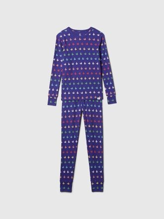 Pyjama-Set aus gebürsteter Bio-Baumwolle für Kinder