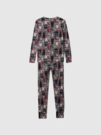 Pyjama-Set aus gebürsteter Bio-Baumwolle „Star Wars“ für Kinder