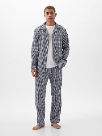 Pyjama-Set aus Popeline für Erwachsene