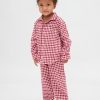 Pyjama-Set aus recyceltem Flanell für Babys und Kleinkinder Pyjama-Set aus recyceltem Flanell für Babys und Kleinkinder