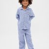 Pyjama-Set aus recyceltem Flanell für Babys und Kleinkinder Pyjama-Set aus recyceltem Flanell für Babys und Kleinkinder