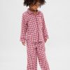 Pyjama-Set aus recyceltem Flanell für Babys und Kleinkinder Pyjama-Set aus recyceltem Flanell für Babys und Kleinkinder