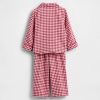 Pyjama-Set aus recyceltem Flanell für Babys und Kleinkinder Pyjama-Set aus recyceltem Flanell für Babys und Kleinkinder
