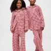 Pyjama-Set aus recyceltem Flanell für Kinder
