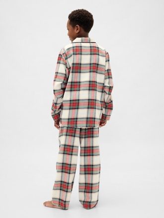 Pyjama-Set aus recyceltem Flanell für Kinder