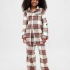 Pyjama-Set aus recyceltem Flanell für Kinder