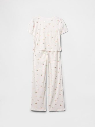 Pyjama-Set aus recyceltem Pointelle für Kinder