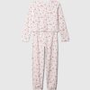 Pyjama-Set aus recyceltem Waffelmuster für Kinder Pyjama-Set aus recyceltem Waffelmuster für Kinder