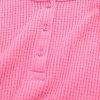 Pyjama-Set aus recyceltem Waffelmuster für Kinder Pyjama-Set aus recyceltem Waffelmuster für Kinder