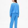Pyjama-Set aus recyceltem Waffelmuster für Kinder Pyjama-Set aus recyceltem Waffelmuster für Kinder