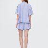 Pyjama-Shorts aus Leinenmischung Pyjama-Shorts aus Leinenmischung