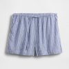 Pyjama-Shorts aus Leinenmischung Pyjama-Shorts aus Leinenmischung