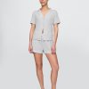Pyjama-Shorts aus Modal