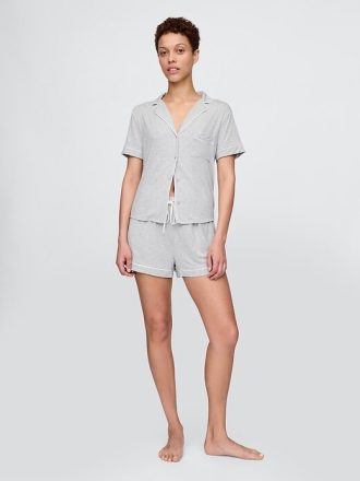 Pyjama-Shorts aus Modal