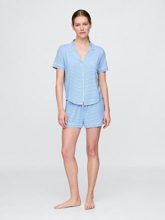 Pyjama-Shorts aus Modal