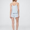 Pyjama-Shorts mit Rüschen