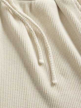 Pyjama-Shorts mit Waffelmuster