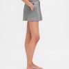 Pyjama-Shorts mit Waffelmuster