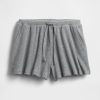 Pyjama-Shorts mit Waffelmuster