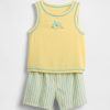 Pyjama-Shorts-Set aus recyceltem Material für Kinder Pyjama-Shorts-Set aus recyceltem Material für Kinder
