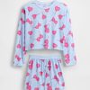 Pyjama-Shorts-Set aus recyceltem Material für Kinder Pyjama-Shorts-Set aus recyceltem Material für Kinder
