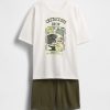 Pyjama-Shorts-Set aus recyceltem Material für Kinder