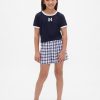 Pyjama-Shorts-Set aus recyceltem Material für Kinder Pyjama-Shorts-Set aus recyceltem Material für Kinder
