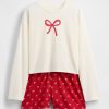Pyjama-Shorts-Set aus recyceltem Material für Kinder Pyjama-Shorts-Set aus recyceltem Material für Kinder