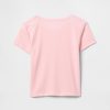 Pyjama-T-Shirt aus recyceltem Pointelle für Kinder Pyjama-T-Shirt aus recyceltem Pointelle für Kinder