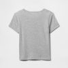 Pyjama-T-Shirt aus recyceltem Pointelle für Kinder Pyjama-T-Shirt aus recyceltem Pointelle für Kinder
