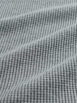 Pyjama-T-Shirt mit Waffelmuster